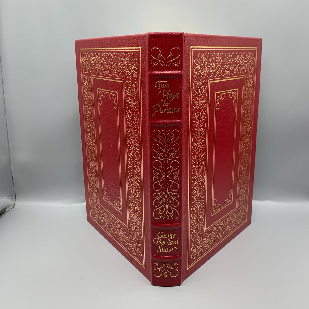 Easton Press Two Plays For Puritans by George Bernard Shaw Collector's Leather